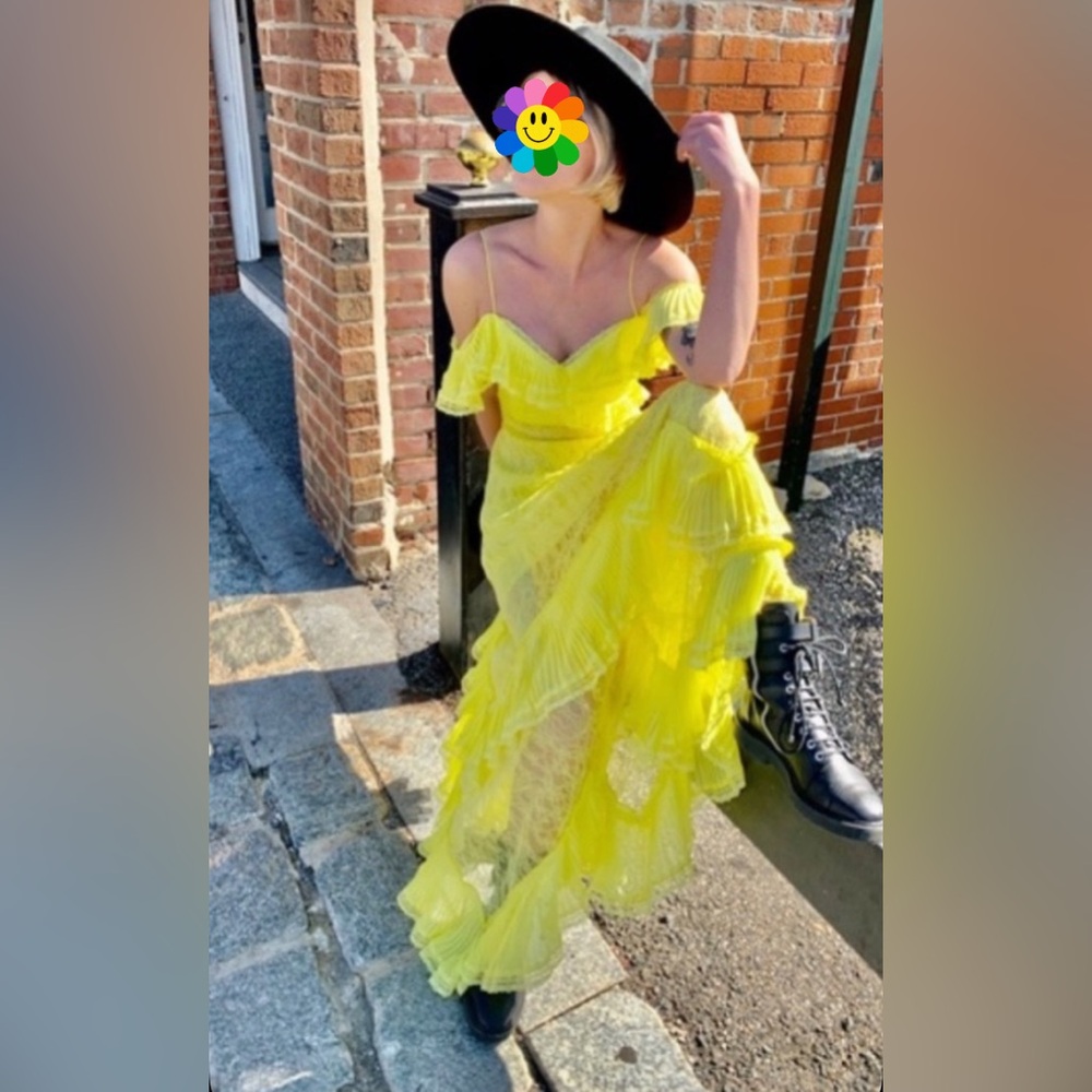 Alice + Olivia Harper Midi Dress